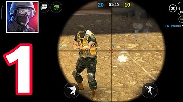 Counter Attack Multiplayer FPS -Gameplay (Android,iOS)