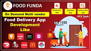 Food Ordering App like Swiggy and Zomato ||  Multi Vendor Food Delivery  App || #FoodApp #RTYTech screenshot 1