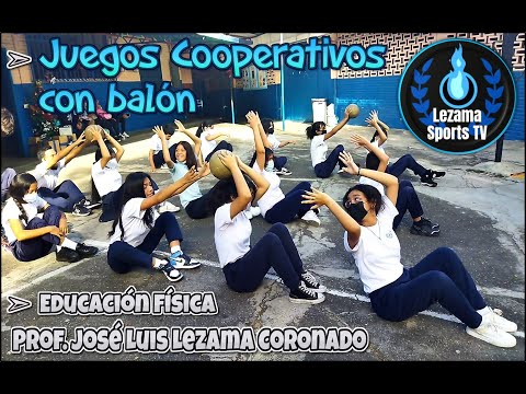 Juegos Cooperativos con balón para Educación Física / Secundaria / Trabajo en equipo