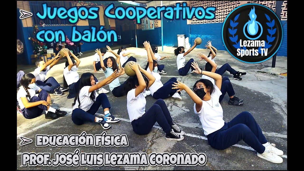 Juegos Cooperativos con balón para Educación Física / Secundaria / Trabajo en equipo