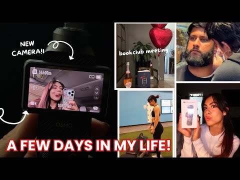 VLOG : Unboxing My New DJI Osmo Pocket 3, Ear Piercing, Book Club, and Leg Day!!!