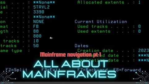 Mainframe Basic Navigation pt-1 | All About Mainframes