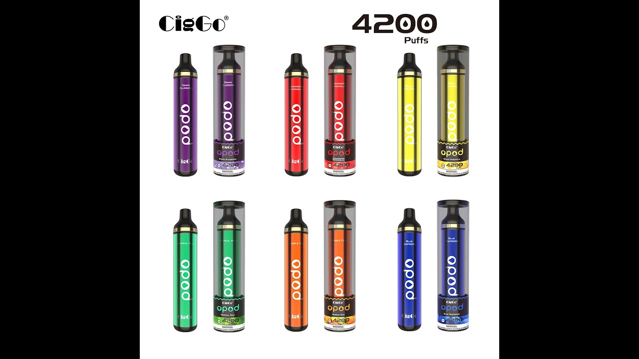 CigGo Opod 4200 Puffs Mesh Coil Disposable Vape Pen