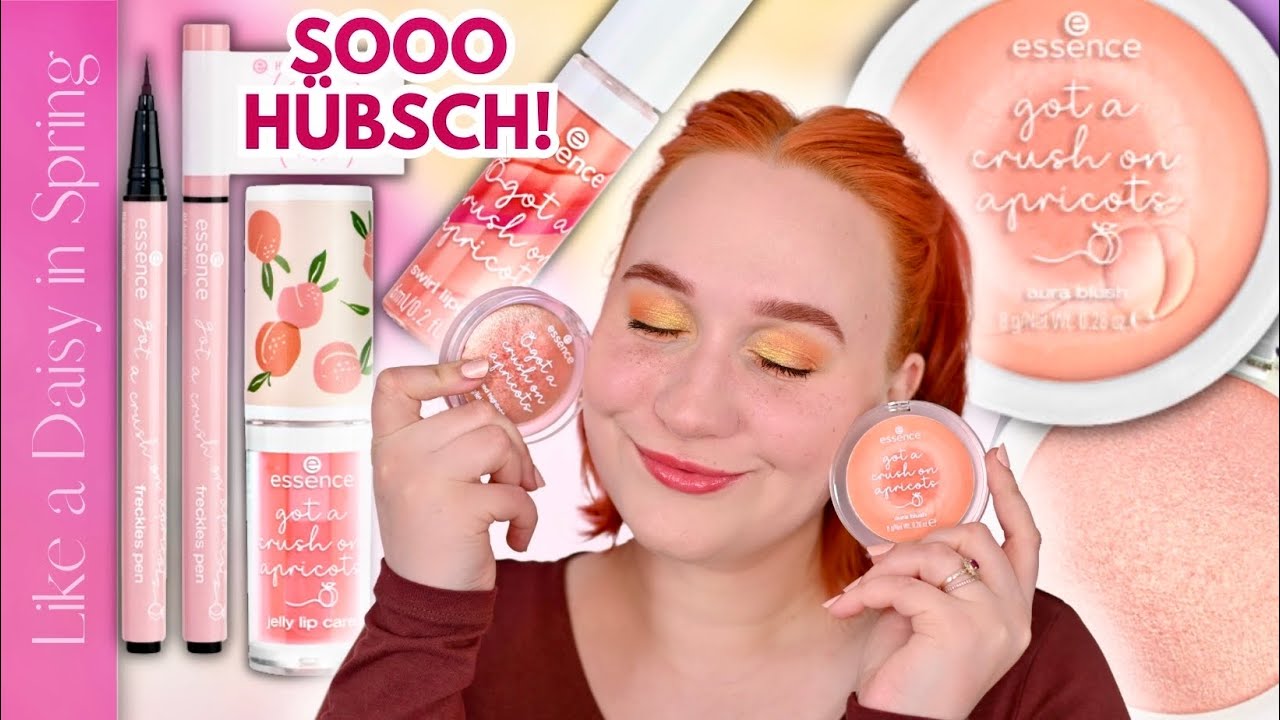 NEU! 🧡🍑 Essence got a crush on apricots Limited Edition im Test | LikeADaisyInSpring