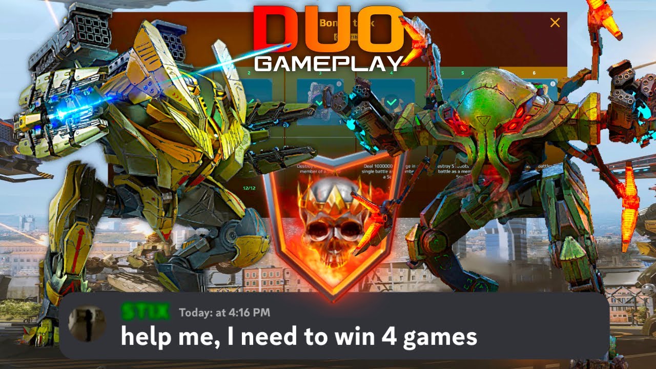 The Most Difficult Challenge Task In War Robots - Epic Co-Op Gameplay ...
