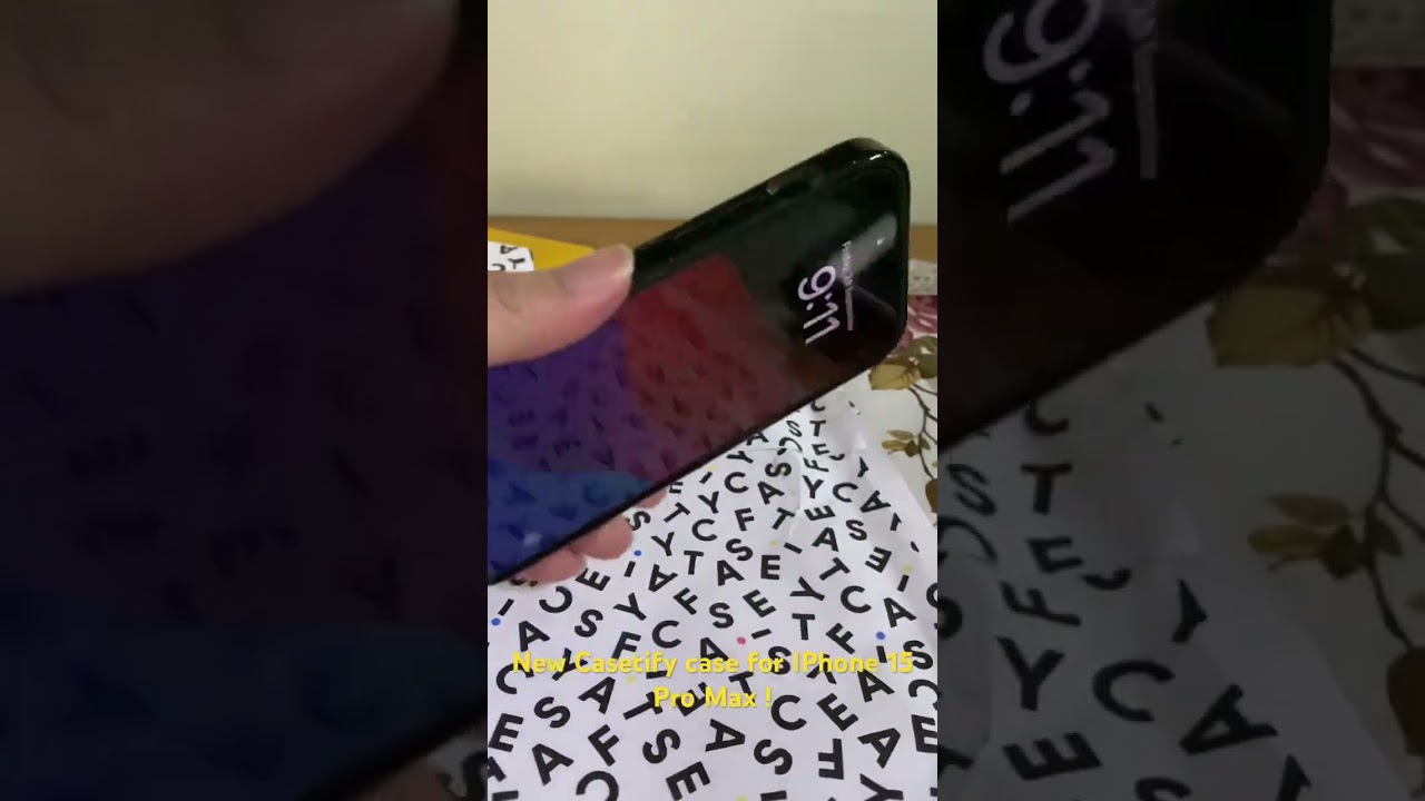 New Casetify case for IPhone 15 Pro Max!