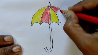 Umbrella drawing short video/ shorts / drawingshort // Shortsvideo