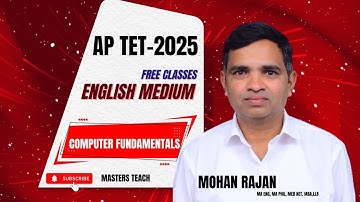 Complete Computer Fundamentals in One Video | Best for TET, DSC, UGC NET, MBA