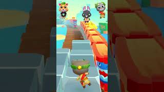 Crazy Run Game Battle 🔥 |  Gold Run  🆚 tom time  🆚cat run | Mash 3d fun |🎯 Who Will Win ? screenshot 2