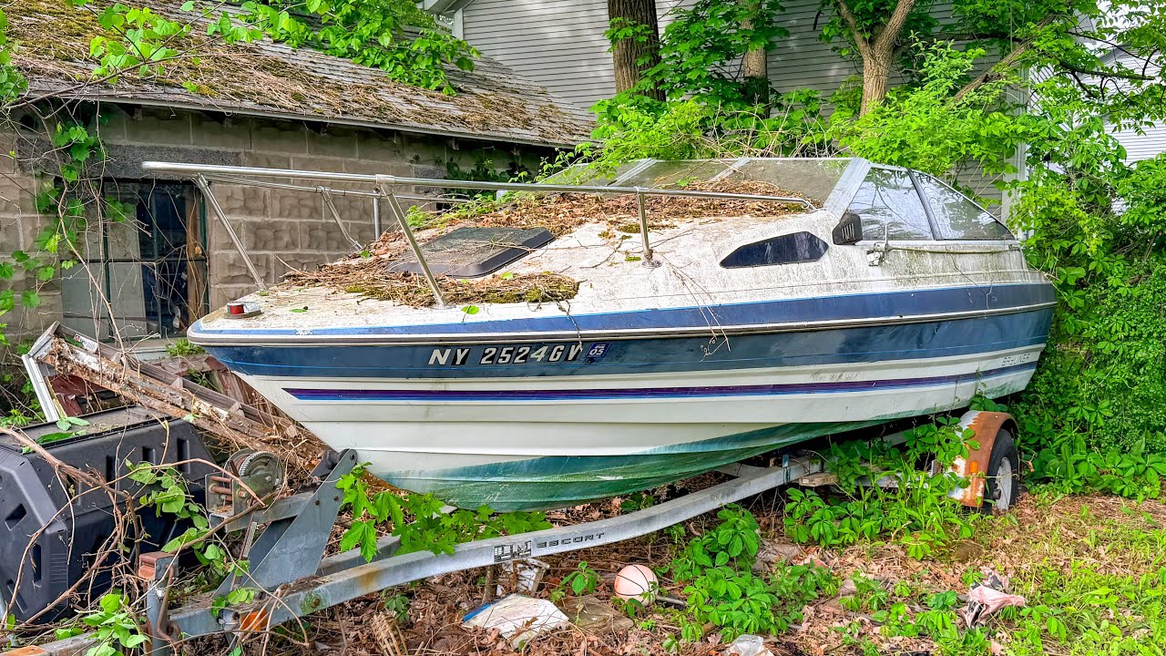 I found a FREE boat on marketplace - Will it run?? - YouTube
