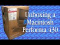 Mac84: Unboxing a Vintage Macintosh Performa 430 from 1993! (Pizza Box Mac LC II)