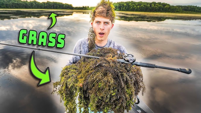 Bass Fishing Heavy Weeds & Grass in Ponds & Lakes - Kraken Bass