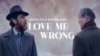 ❥ Love Me Wrong | Grindelwald & Dumbledore Resimi