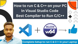 How to run C and C++ in your laptop using visual studio code in Telugu