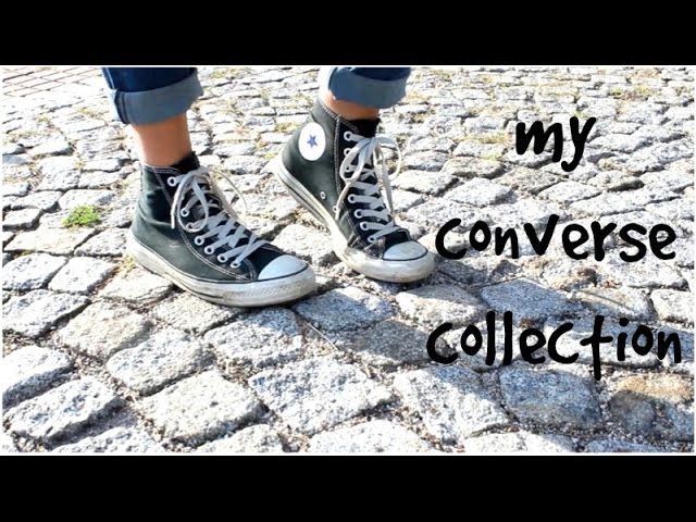 Plasticidad Cuerpo Varios ♥ My Converse Collection ♥ - YouTube