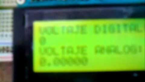 ADC con LCD
