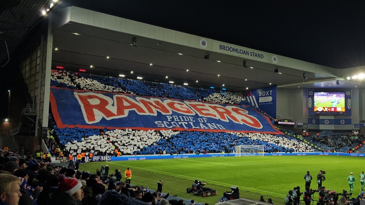 PRIDE OF SCOTLAND DISPLAY - RANGERS 1-1 ARIS - HORRENDOUS NIGHT