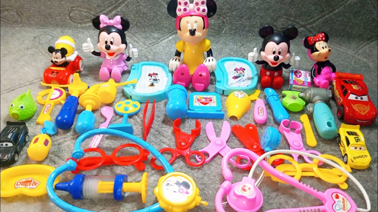 Unboxing Minnie Mouse Doctor Toy 💉 | Pinkes Minnie Doctor Arzt-Spielset 🎀 | MINNIE ASMR 2025