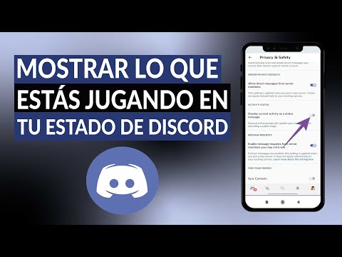 Cómo mostrar lo que estás jugando en tu estado de DISCORD - Gamers en línea