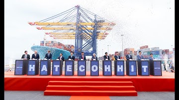 Lễ Khánh thành Cảng container Quốc tế Hateco Hải Phòng (HHIT) | 05.04.2025