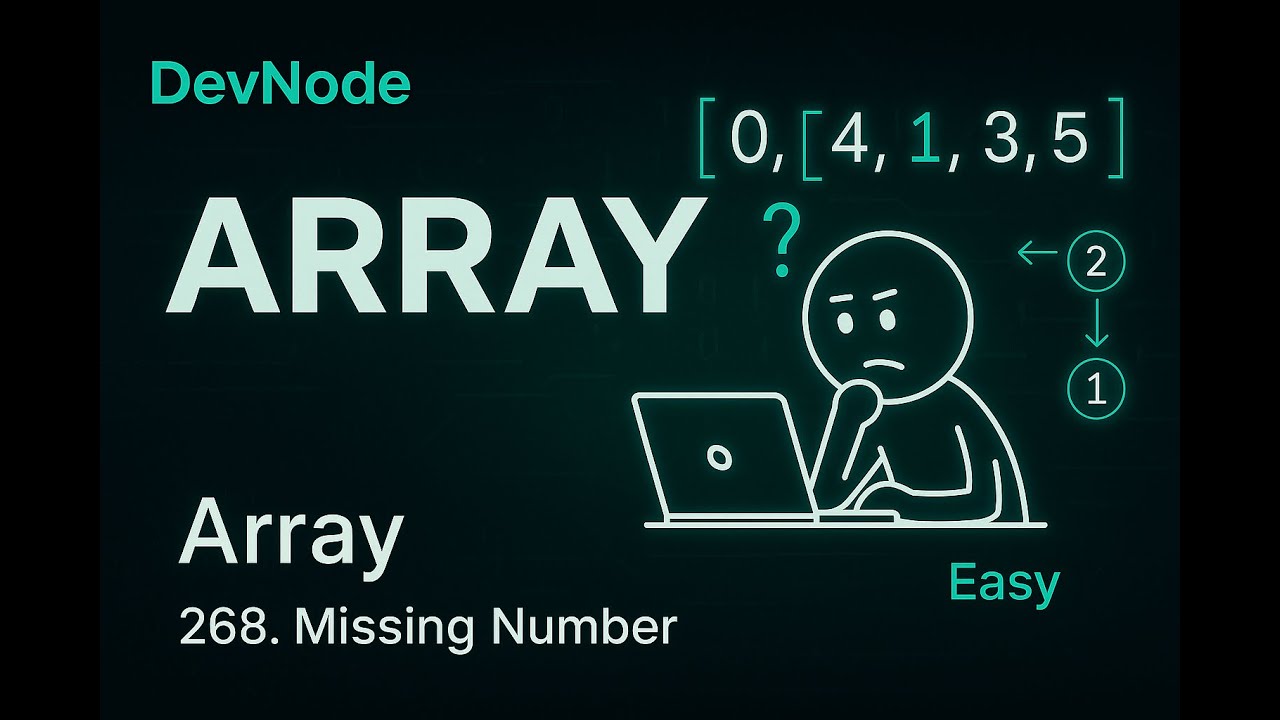 Find Missing Number | LeetCode Easy | Step-by-Step Solution | DSA ...