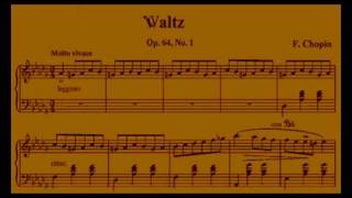Józef Hofmann - Chopin - Waltz in D-flat, Op. 64-1