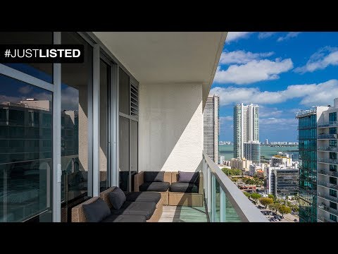 Midtown 4 - Midtown Miami - Furnished Corner Apartment with Panoramic Bay and City View.