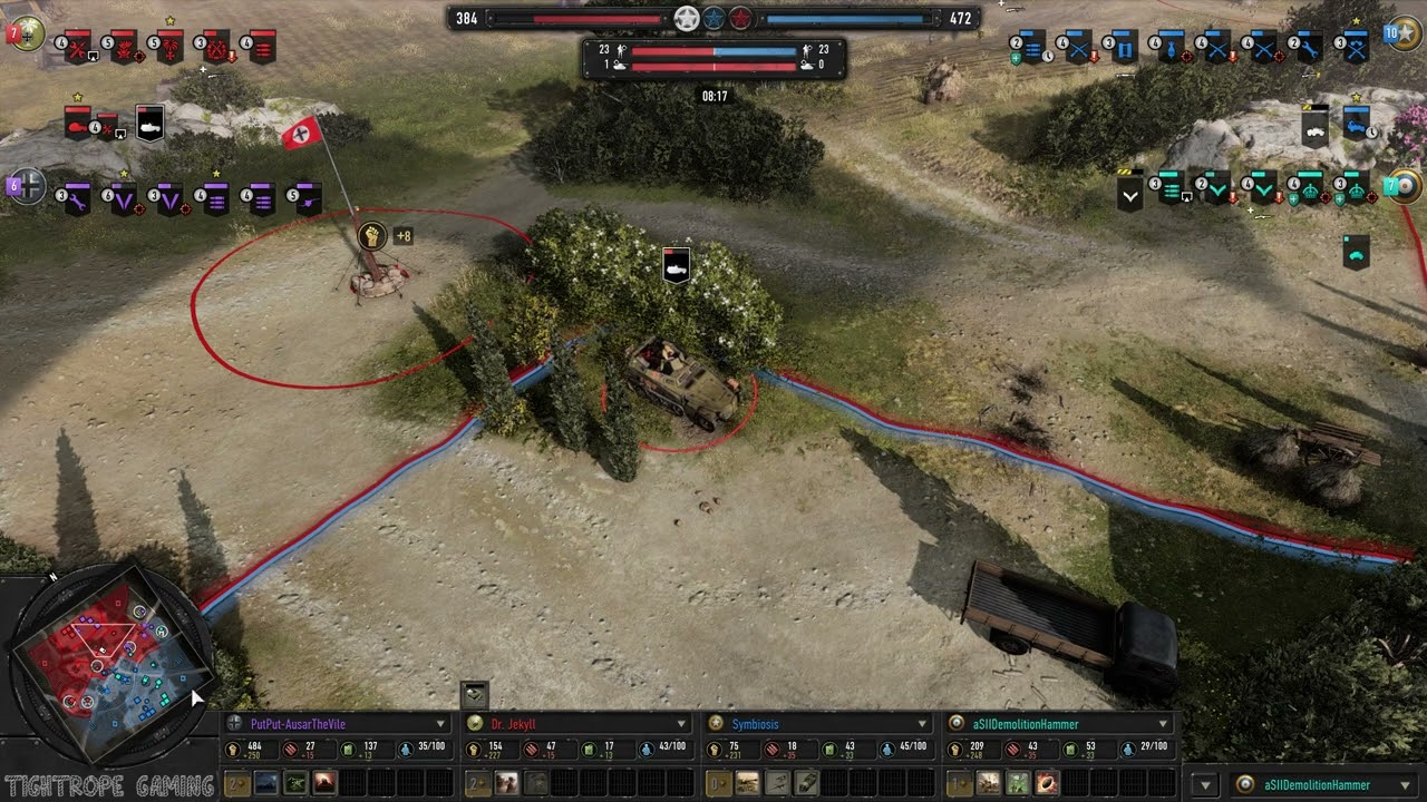 COH3 2v2 PutPut (WM) & Dr. Jekyll (AK) vs Symbiosis (US) & DemolitionHammer (UK)