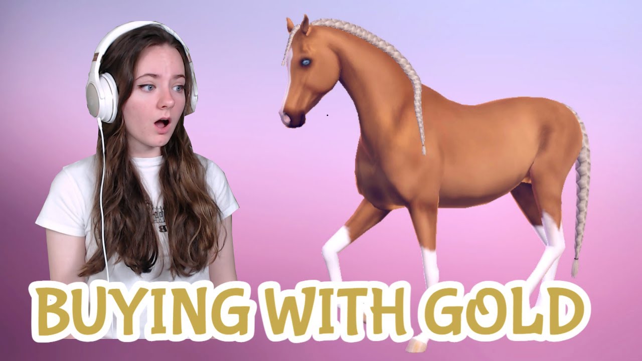BUYING MY NEW DREAM HORSES (With Gold) - Equestrian The Game | Pinehaven