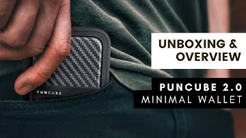 PUNCUBE Minimal Wallet 3.0 [Unboxing & Overview]