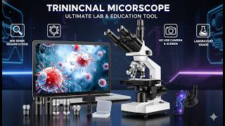 40X–5000X Trinocular Microscope Review – Lab Grade Microscope with USB Camera?