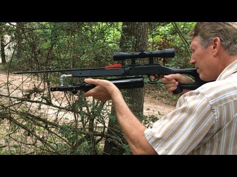 Pellet Gun Converted To Arrow Gun Youtube