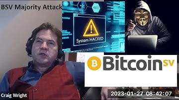Dr Craig Wright responds to 51% majority attack on BitcoinSV (BSV) in 2021