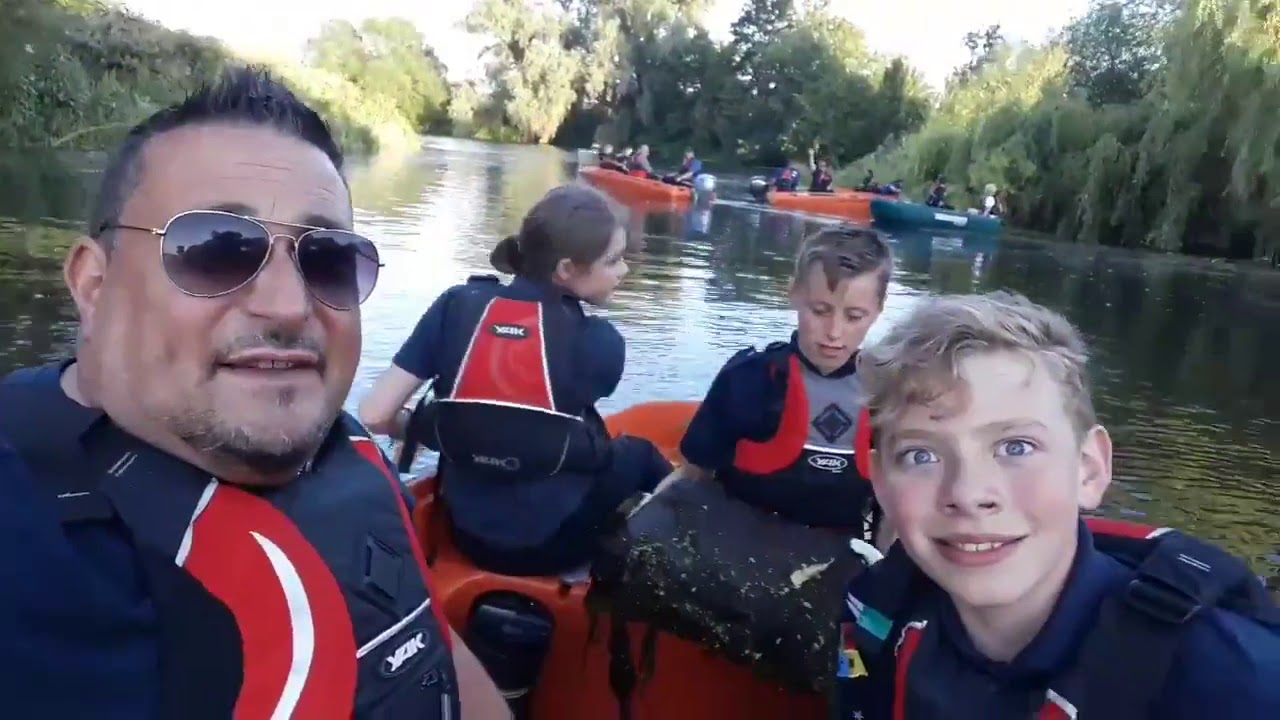 Operation Otter. Northampton Juniors with BBC Radio Northampton