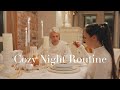 Cozy night routine for a relaxing evening ✨