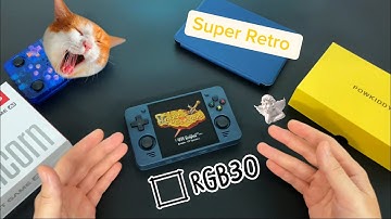 Mở hộp Powkiddy RGB30 : Máy chơi game retro màn vuông tốt nhất của Powkiddy .