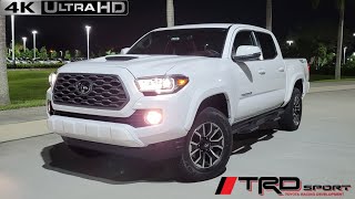 2021 Toyota Tacoma TRD Sport  POV Night Drive 4K (Binaural Audio)