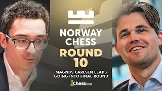 DECIDER: Can Magnus Win It All Or Will Fabiano & Hikaru Spoil It For Him? Norway Chess 2024 Rd 10 @themagnuscarlsen