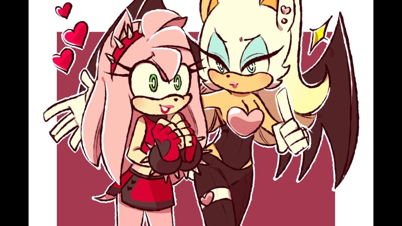 Amy and Rouge-Telephone