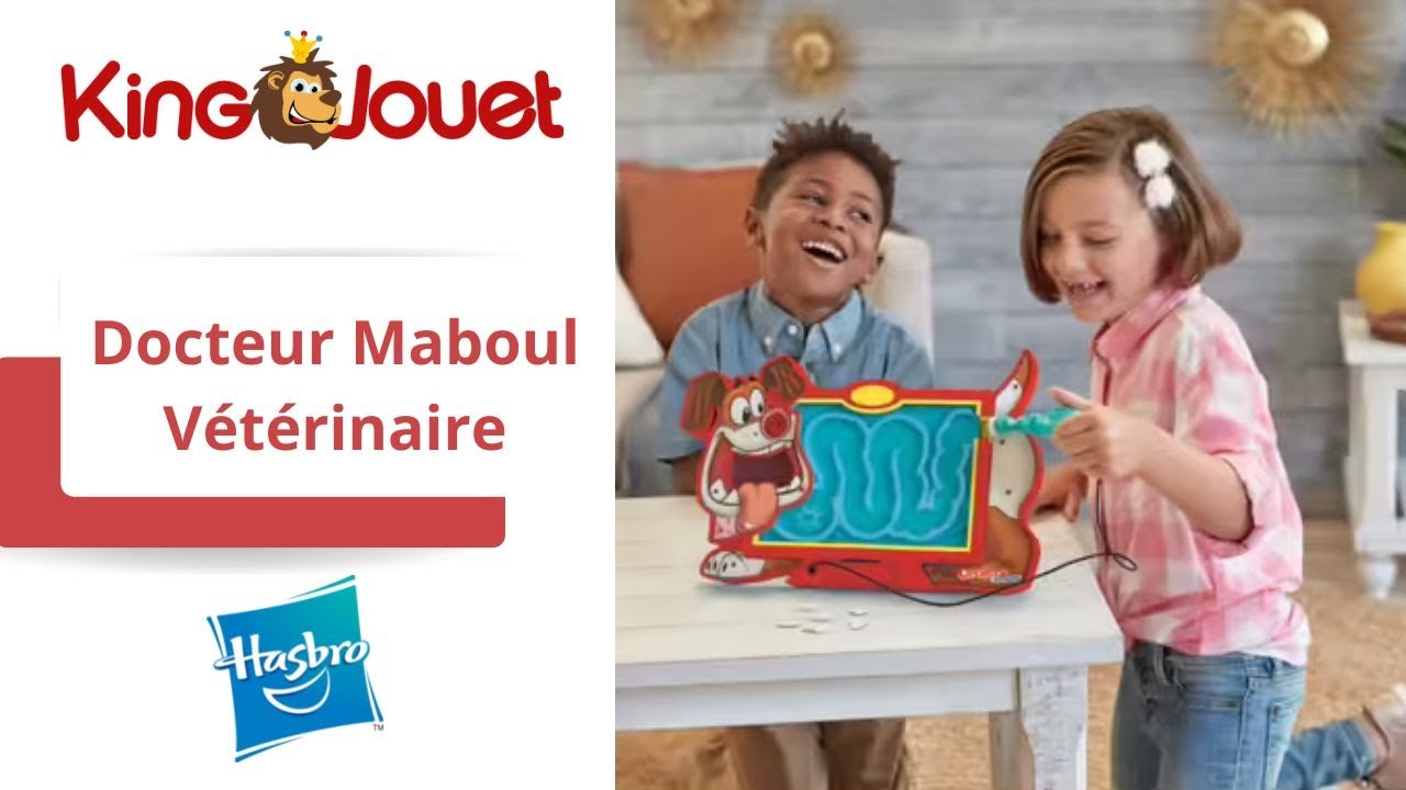 Docteur Maboul Vétérinaire - Jeu de société pour enfants - Hasbro
