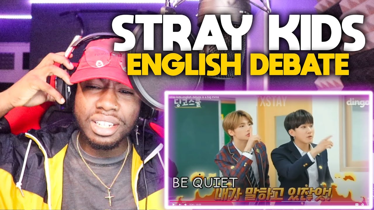 Англоязычные дебаты Stray Kids — полный бардак (РЕАКЦИЯ!!!)