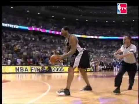 NBA - Robert Horry Game Winner Against Pistons - 2005 - Greatest Playoff Momments : 25