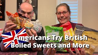 Americans Try British Boiled Sweets and MORE
