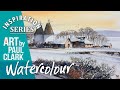 How to Paint a Winter Landscape in Watercolour - inspired by Roland Hilder