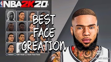 *NEW* BEST DRIPPY 💧FACE CREATION TUTORIAL in NBA 2K20! LOOK LIKE A DRIBBLE GOD😱NBA 2K20!