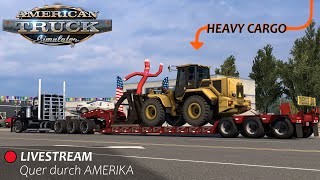 🔴 LIVESTREAM quer durch AMERIKA | #LiveStream #ATS #Convoy #virtualTrucker #fyp