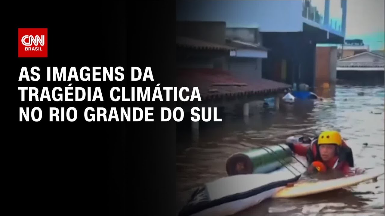As imagens da tragédia climática no Rio Grande do Sul | CNN 360º
