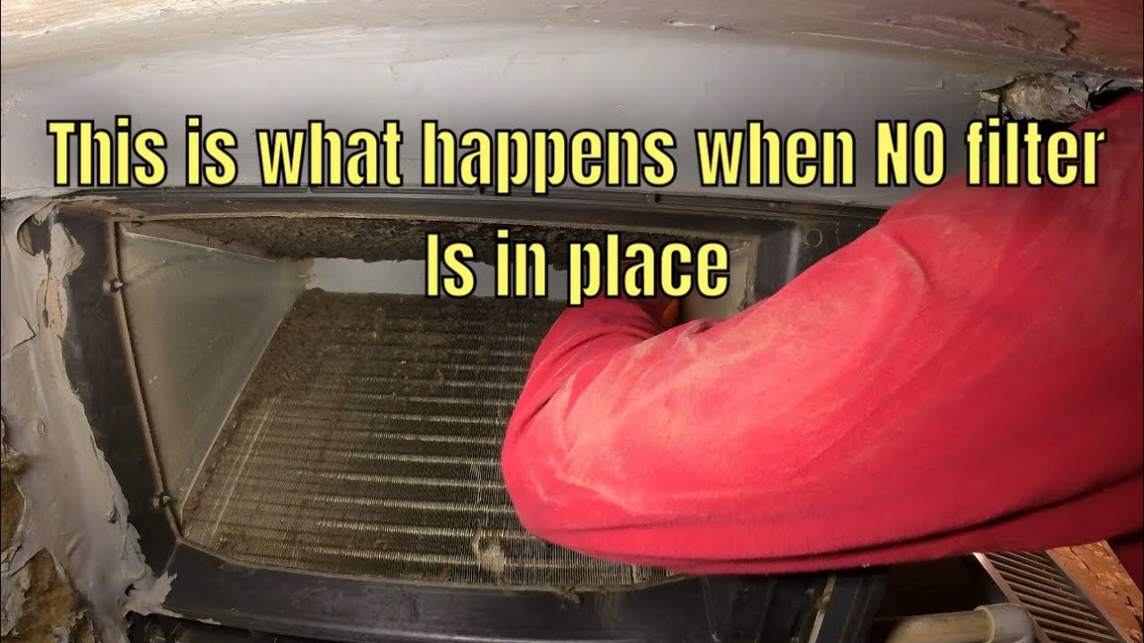 Чистка теплообменника и крыльчатки вентилятора Goodman 