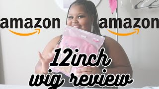 12inch AMAZON LACE FRONTAL WIG REVIEW