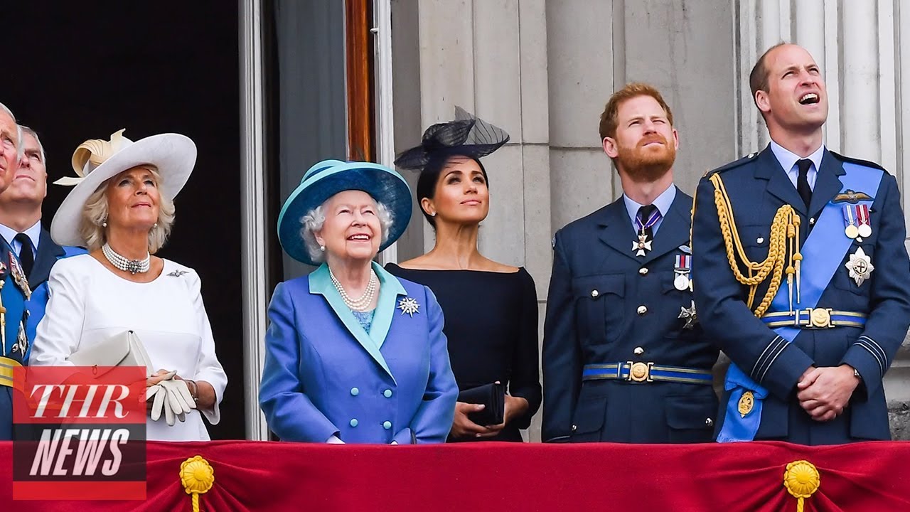 Queen Elizabeth Breaks Silence on Meghan Markle & Prince Harry's 'Period of Transition' | THR News